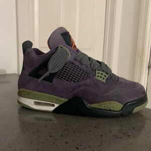 Jordan Purple and Olive Sneakers